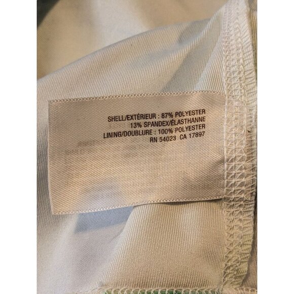 Old Navy Active Womens Tank Top Plus XXL Blue Swirl Marble Racerback Shelf Bra - Picture 6 of 6